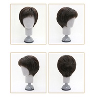 Hair Toupee Wanita Rambut Asli / Wig Wanita Pendek Rambut Asli Wig