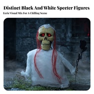 Skull Tombstone Ghost Decoration Foam and Plastic Halloween Prop Haunted House Prop Aged Finish for 