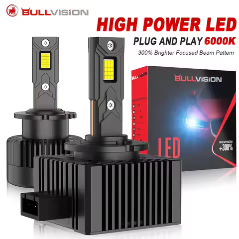 D1S D3S LED Canbus Headlight Bulb D4S D2S D8S D5S D2R D4R Xenon Turbo Led Lights for Car Ultra Power