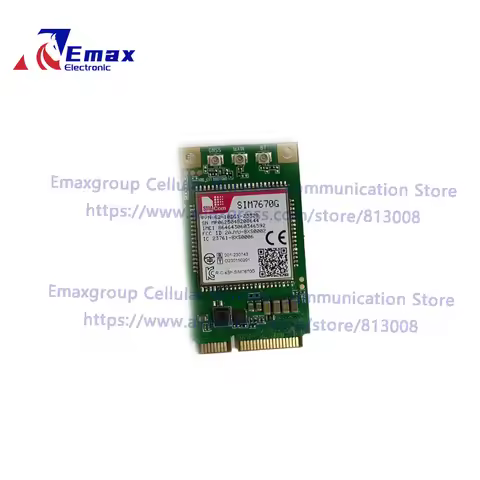 in stock !SIMCOM SIM7670G MINI PCIe Module support LTE CAT1+4G+GNSS for Global SIM Card slot Optiona