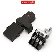 SMARTSIMPLE 3-Way/4-Way New Energy Car Battery Fuse Box Positive Bus Bar Electric Vehicle Power Dist