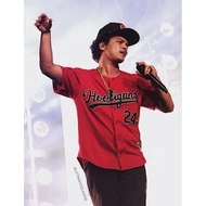 BRUNO MARS BASEBALL JERSEY / BRUNO MARS JERSEY 24K