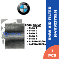 BMW Aircond Cabin Filter For BMW 1/ 2/ 3/ 4/ 5/ Alpina B3 B4/ Alpina D3 D4 (64119237555)