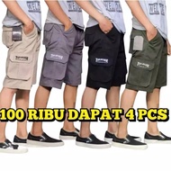 PACKAGE (ECONOMICAL) CARGO SHORTS (100 GET 4) ALL INDONESIA