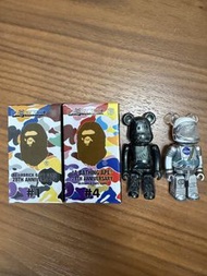 BE@RBRICK BAPE CAMO 28th Anniversary Figures