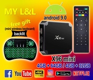 X 96 MINI 4GB 64GB Preinstall 10000 Famous Live Channel and LatestApp Unroot Version Smart Tv Android Box IPTV Mini TvBox Malaysia AndroidBox