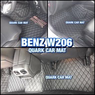 พรม6D BENZ W206 NEW C CLASS ของแท้ เข้ารูป ตรงรุ่น ทุกสี พร้อมส่ง