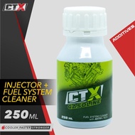 CTX GASOLINE 250ML - FUEL SYSTEM INJECTOR CLEANER AKTIV+ TECHNOLOGY