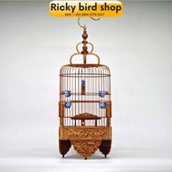 Bamboo Birdcage, Puteh bird cage - Mouse design