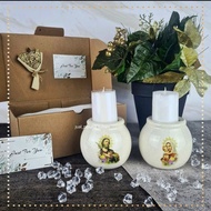 LILIN Aba Hampers Set Catholic Spiritual Gift Candle Holder