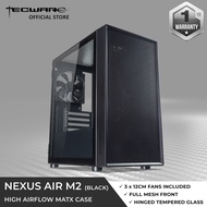 Tecware Nexus Air M2/ M3/ T3 MATX Case [2 Color Options]