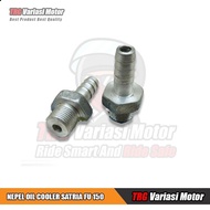 Nepel Oil Cooler Satria FU Nepel Oil Cooler FU Bahan Alumunium