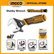 INGCO HADWS088 2-in-1 multi-function wrench, length 156mm(6") Cr-V steel, expansion size 0-24mm