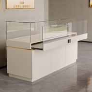 Jewelry Glass Display Counter Exhibition Museum Exhibition Cabinet Mobile Phone Display Cabinet Anti