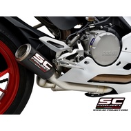 SC-project Pipe For Ducati PANIGALE V2 (2020-2024) | Half-system 2-1 with CR-T M2 Muffler