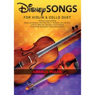 VIOLIN Duet Book / (V-60) DISNEY SONGS FOR VIOLIN AND CELLO DUET