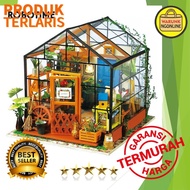 Green House 3D Wooden Puzzle Toy - DG104