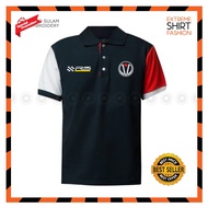 G Polo T Shirt Proton R3 Logo Sulam Race Rally Research Satria GTI 1.8 4G93 Evo Turbo Cotton Fashion
