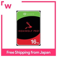 Seagate IronWolf Pro 3.5 [อ่าวไม่จำกัด] 16เทเลไบต์ฮาร์ดดิสก์ไดรฟ์ภายใน (CMR) กับ3ปีการกู้คืนข้อมูลเซ