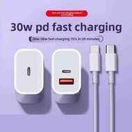 USB-C-compatible 30 W fast charger designed by Apple for the iPhone 15/16