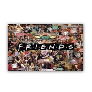 Ready Stock Classic Tv Series Friends Jigsaw Puzzles, 3005001000 Pieces of Wooden Puzzles, Brain Toys, Mind Game - Pt68 1000 Pcs Jigsaw Puzzle Adult Puzzle