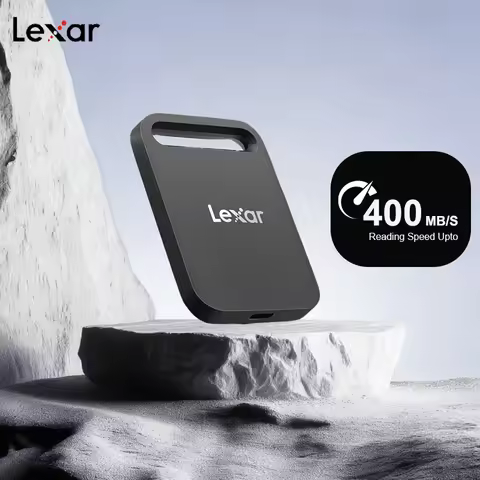 Lexar Portable SSD SL260 1TB Up to 400MB/s Lightweight External SSD Type-c USB3.2 PSSD for Laptops P