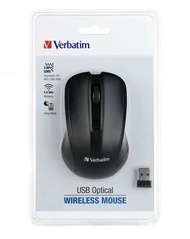 Verbatim USB Optical Wireless Mouse 光纖無線滑鼠 66432