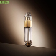 KIKO2E Bottom Filling Perfume Bottle, 5ML Octagonal Travel Perfume Atomizer, Dispenser Transparent A