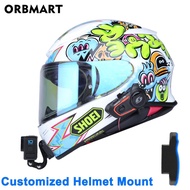 Customized Motorcycle Helmet Chin Mount For Gopro Insta360 DJI YI Helmet Holder For SHOEI AGV ARAI Action Camera Essories
