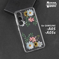 Samsung A05 - A05S Case Samsung A05 - A05S Motif [FLOWER] Booming Case Softcase Premium - Case hp - 