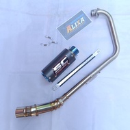 Exhaust lc135,R15, CBR150R, FZ15O, FZ15OI, MT15, Y15ZR,, SC project