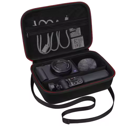 Hard Travel Case for Sony ZV-1F / ZV-1 /ZV-1 II Digital Camera,Protective Cases Bag Fits Vlogger Acc