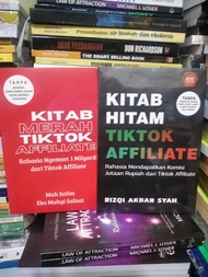 2 buku kitab hitam tiktok affiliate & kitab merah tiktok affiliate