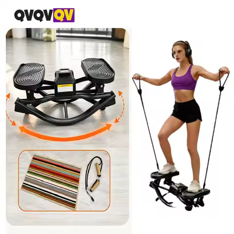 Rock Stepper, Side Steppers for Exercise at Home | 300 LBS Weight Capacity, Noise-Reducing & Portabl