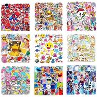 ✨💖 MANY DESIGN 50PCS Stickers WaterProof Removable 💖Scrapbook Cartoon Pokemon Baby Shark Paw Patrol Children Day Gifts 💖
