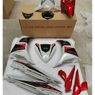 COVERSET OEM YAMAHA LC 135 EXCITER PUTIH 2020