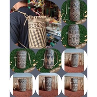 DC8 Rattan Woven Bag / anjart Bag / jumbo Size rensel Bag