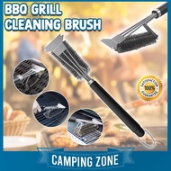 1pc Bbq Brush Grill Brush Bbq Cleaner Stainless Steel Wire Cleaning Brush Bbq Grill BrushHT99 0DSO