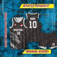 Free Basketball Jersey Design, request name and number (1 day ready)