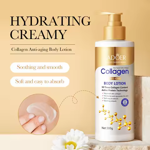 Collagen Milk Bleaching Face Body Cream Whitening Cream Skin Whitening Moisturizing Body Lotion Skin