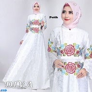 Gamis dress terbaru|baju muslim wanita-maxi ayana maroon