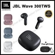 Original JBL Wave 300TWS True Wireless Bluetooth Headphones Stereo Music Earphone Sports running headset JBL W300 + Free Case