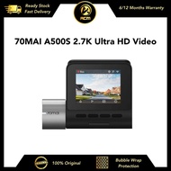 70MAI A500s 2.7K Dashcam | A500s DashCam | 1 Year Warranty