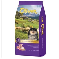 Oliver Dog อาหารสุนัขควบคุมความเค็ม รวม4สูตร ขนาด 15kg