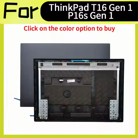 Black New 5CB0Z69603 For ThinkPad T16 Gen 1 P16s Gen 1 Lcd Cover Rear Lid Back Cover A Shell LP