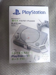 更新 2025/4/7 全新 現貨 日本 雜誌 附送 初代 經典 playstation 收納袋 BLACK ver book 寶島社