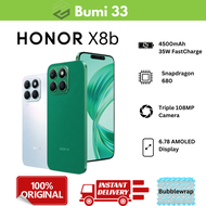 HONOR X8b 4G Smartphone 16(8+8)GB+512GB 50MP Spotlight Potrait 6.7" AMOLED Display 35W SuperCharge 4