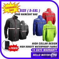 RRS03 Raincoat Baju Hujan motorcycle Outdoor durable 2-layer waterproof cloth raincoat