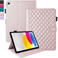 Premium PU Leather Card Slots Multi-Angle Stand Folio Smart Cover for iPad 11th Gen 10th 8th 8th 7th