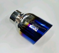 1 Biji Inlet 2.2” Inch - Outlet 3.5” Inch Hks Universal All Type Vehicle Car Muffler Exhaust Pipe Sl